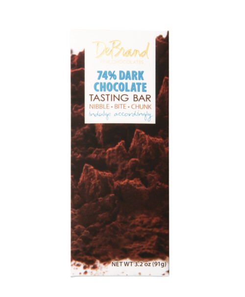 DeBrand 74% Dark Chocolate Tasting Bar